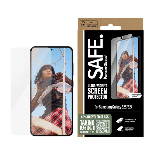 PanzerGlass SARNUWFG38388 Protetor de Ecrã Capa para Telemóveis Proteção de ecrã transparente Samsung 1 unidade(s)