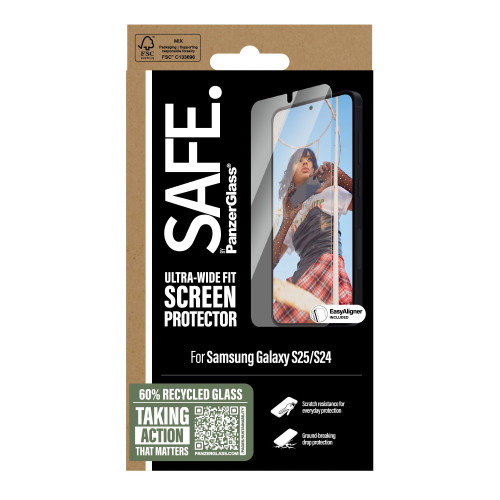PanzerGlass SARNUWFG38388 Protetor de Ecrã Capa para Telemóveis Proteção de ecrã transparente Samsung 1 unidade(s)