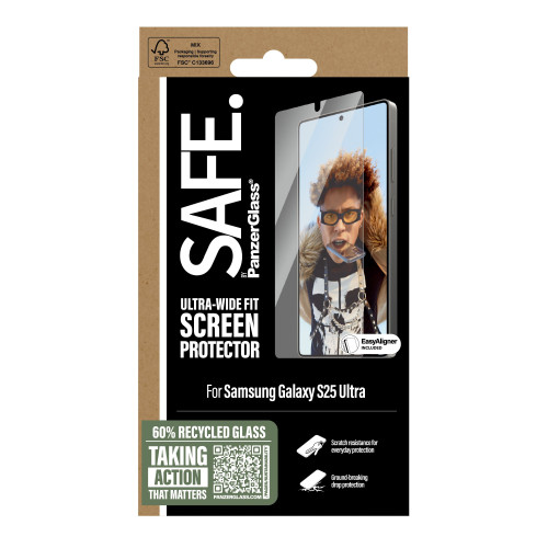 PanzerGlass SARNUWFG38488 Protetor de Ecrã Capa para Telemóveis Proteção de ecrã transparente Samsung 1 unidade(s)