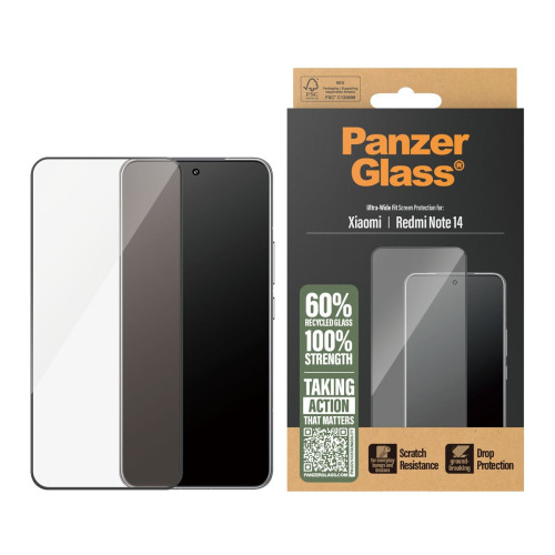 PanzerGlass PG Xiaomi Redmi Note 14 Proteção de ecrã transparente 1 unidade(s)