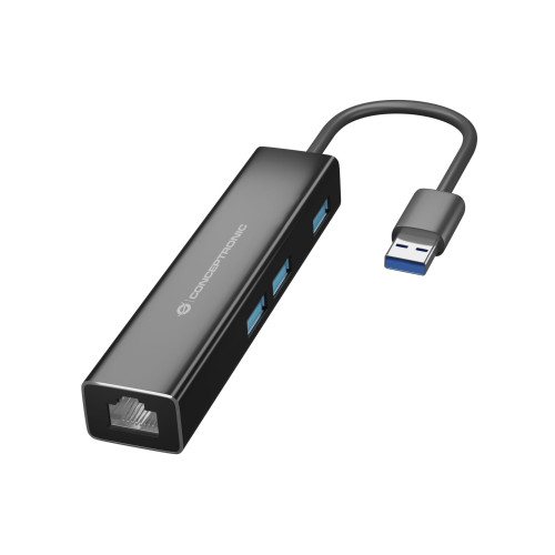 Conceptronic DONN07BA USB 3.2 Gen 1 (3.1 Gen 1) Type-A Preto