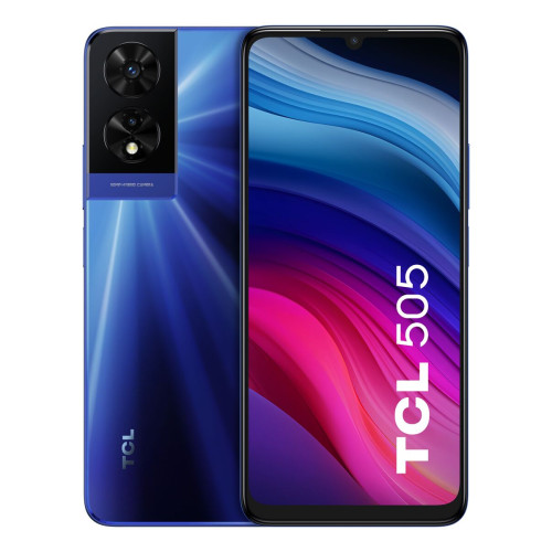 TCL 505 17,1 cm (6.75") Dual SIM Android 14 4G USB Type-C 4 GB 128 GB 5010 mAh Azul