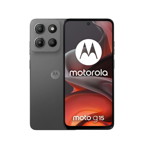 Motorola moto g15 17,1 cm (6.72") Dual SIM Android 15 4G USB Type-C 8 GB 256 GB 5200 mAh Cinzento