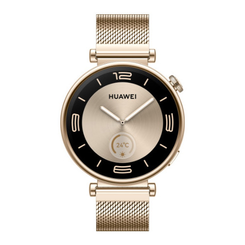 Huawei GT 4 3,35 cm (1.32") AMOLED 41 mm Digital 466 x 466 pixels Dourado Wi-Fi GPS