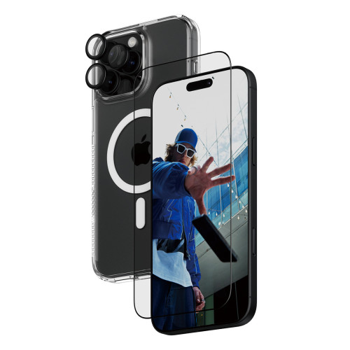 PanzerGlass PG 3-in-1 Bundle iPhone 16P 6.9Inch Proteção de ecrã transparente Apple 1 unidade(s)