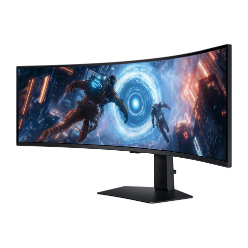 Samsung G91F monitor de ecrã 124,5 cm (49") 5120 x 1440 pixels Dual QHD LCD Preto