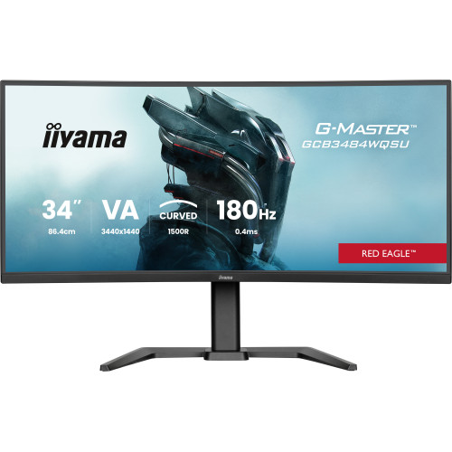iiyama G-MASTER GCB3484WQSU-B1 monitor de ecrã 86,4 cm (34")