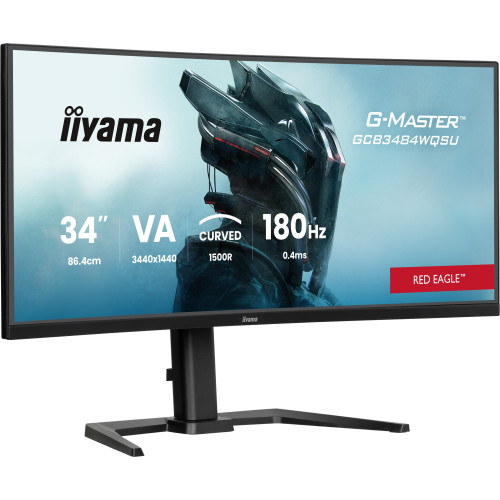 iiyama G-MASTER GCB3484WQSU-B1 monitor de ecrã 86,4 cm (34")