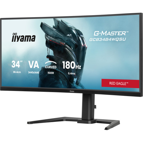 iiyama G-MASTER GCB3484WQSU-B1 monitor de ecrã 86,4 cm (34")