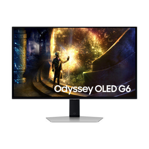 Samsung G61SD monitor de ecrã 68,6 cm (27") 2560 x 1440 pixels Quad HD OLED Prateado