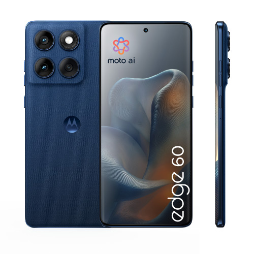 Motorola edge 60 16,9 cm (6.67") Dual SIM Android 15 5G USB Type-C 12 GB 512 GB 5200 mAh Azul