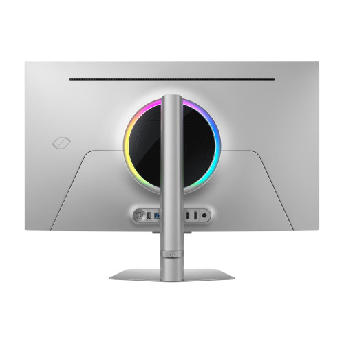 Samsung G81SF monitor de ecrã 81,3 cm (32") 3840 x 2160 pixels 4K Ultra HD OLED Prateado