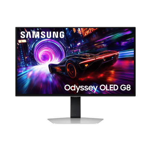 Samsung G81SF monitor de ecrã 68,6 cm (27") 3840 x 2160 pixels 4K Ultra HD OLED Prateado