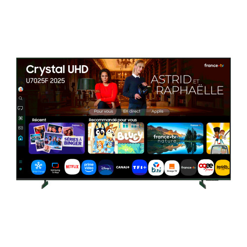 Samsung TU65U7025FK 165,1 cm (65") 4K Ultra HD Smart TV Wi-Fi Preto