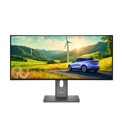 Lenovo ThinkVision P34WD-40 LED display 86,4 cm (34") 3440 x 1440 pixels Wide Quad HD LCD Preto