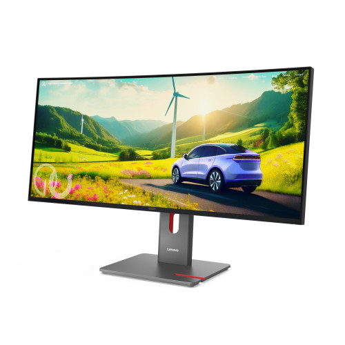Lenovo ThinkVision P34WD-40 LED display 86,4 cm (34") 3440 x 1440 pixels Wide Quad HD LCD Preto