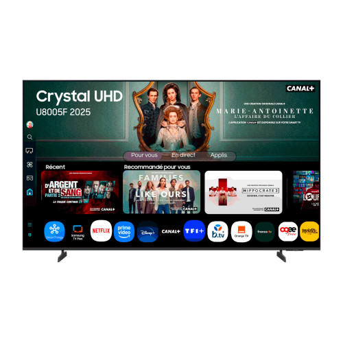 Samsung TU85U8005FU 2,16 m (85") 4K Ultra HD Smart TV Wi-Fi Preto