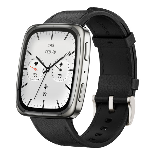 Amazfit Active 2 4,45 cm (1.75") AMOLED Digital 390 x 450 pixels Ecrã táctil Aço inoxidável
