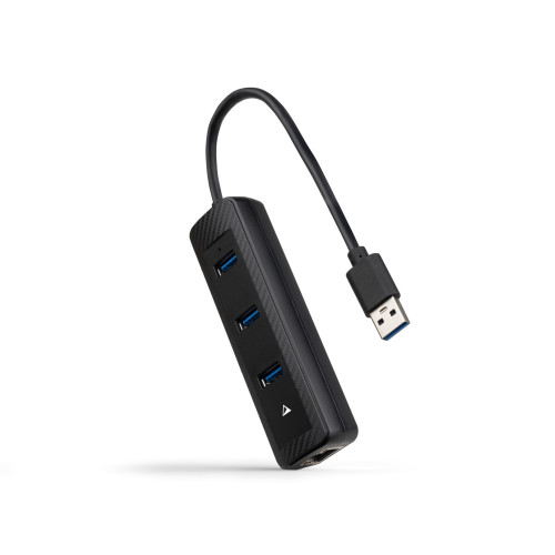 Nanocable 10.16.4604 base & duplicador de portas Com fios USB 3.2 Gen 1 (3.1 Gen 1) Type-A Preto