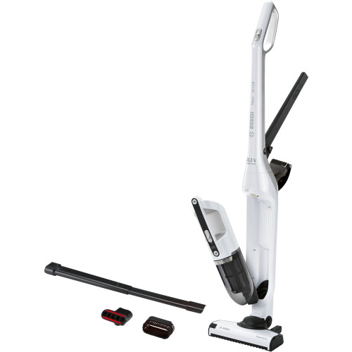 Bosch Serie 4 BBH32551 vassoura elétrica & aspirador vertical Aspirador vertical 2 em 1 Bateria Seco Sem bolsa 0,4 l Metálico,