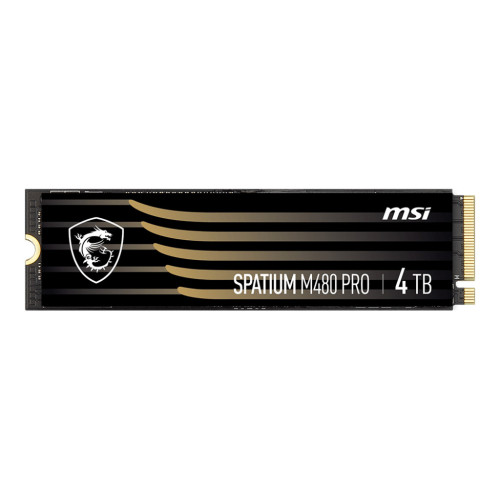 MSI SPATIUM M480 PRO PCIE 4.0 NVME M.2 4TB disco SSD PCI Express 4.0 3D NAND