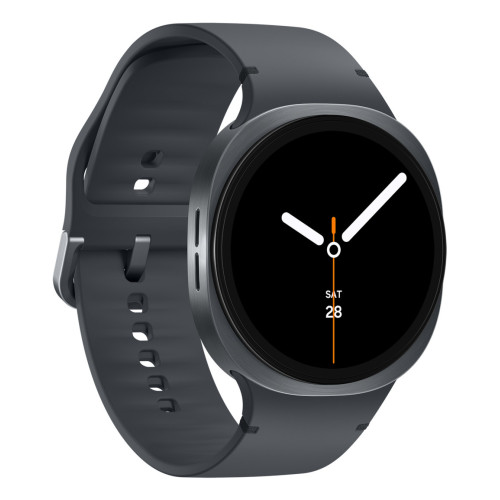 Samsung Galaxy Watch 8 3,81 cm (1.5") AMOLED 44 mm Digital 480 x 480 pixels Ecrã táctil Grafite Wi-Fi GPS