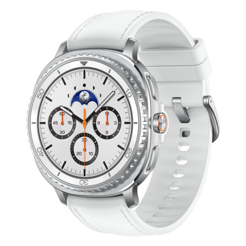 Samsung SM-L505FZWAEUB Smartwatch Relógio Desportivo 3,3 cm (1.3") AMOLED 46 mm Digital 438 x 438 pixels Ecrã táctil 4G
