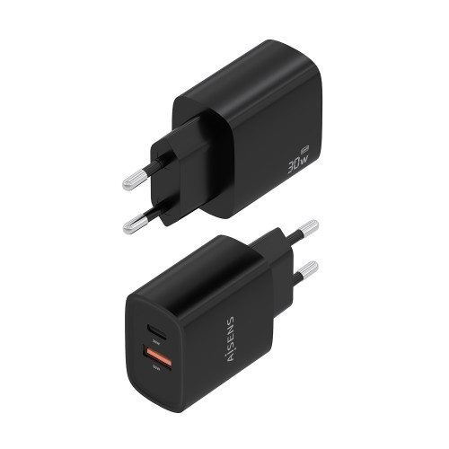 AISENS A110-0953 carregador de dispositivos móveis Universal Preto AC Carregamento rápido Interior