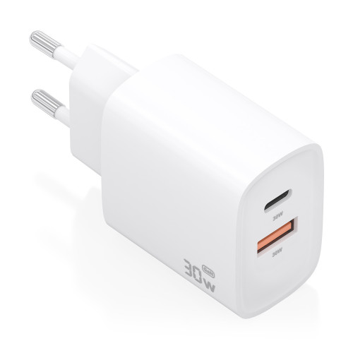 AISENS A110-0952 carregador de dispositivos móveis Universal Branco AC Carregamento rápido Interior