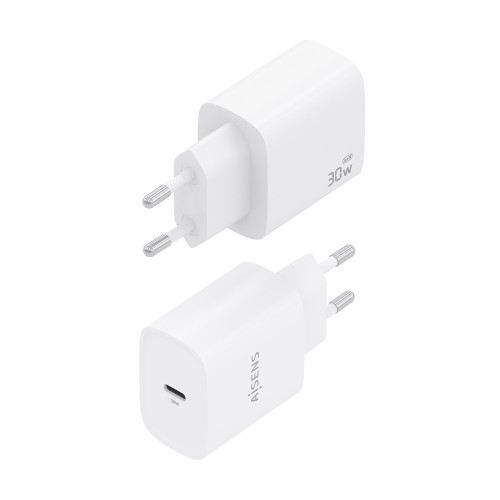 AISENS A110-0950 carregador de dispositivos móveis Universal Branco AC Carregamento rápido Interior