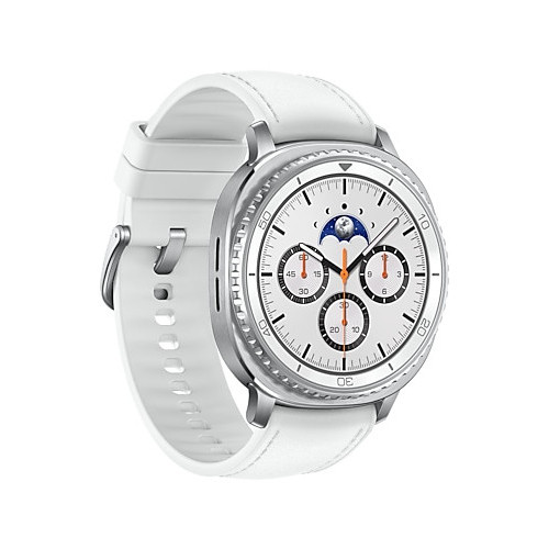 Samsung Galaxy Watch 8 Classic 3,3 cm (1.3") AMOLED 46 mm Digital 438 x 438 pixels Ecrã táctil Prateado Wi-Fi GPS