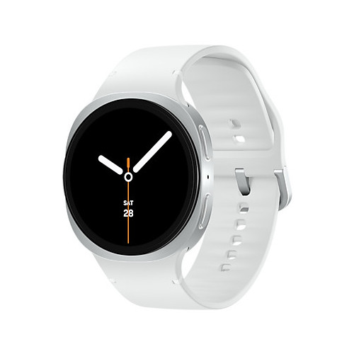 Samsung Galaxy Watch 8 3,81 cm (1.5") AMOLED 44 mm Digital 480 x 480 pixels Ecrã táctil Prateado Wi-Fi GPS