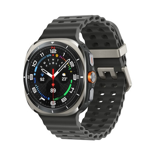 Samsung Galaxy Watch Ultra 3,81 cm (1.5") AMOLED 47 mm Digital 480 x 480 pixels Ecrã táctil 4G Prateado Wi-Fi GPS