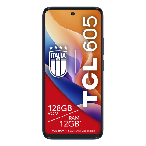 TCL 605 16,9 cm (6.67") Dual SIM Android 15 4G USB Type-C 4 GB 128 GB 5200 mAh Azul