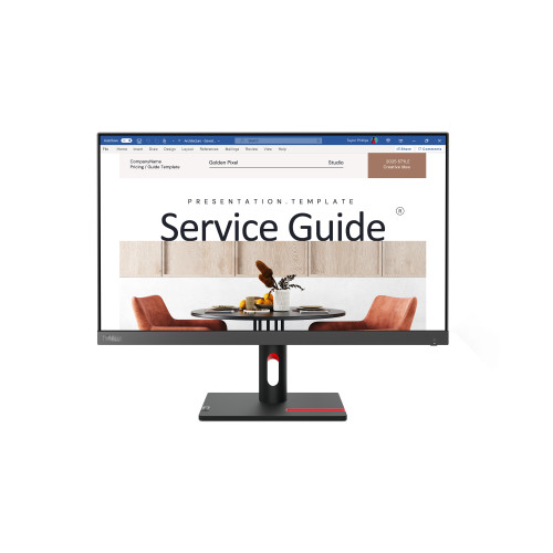 Lenovo ThinkVision S24i-30 LED display 60,5 cm (23.8") 1920 x 1080 pixels Full HD Preto Lenovo ThinkVision S24i-30 LED display 60,5 cm (23.8") 1920 x 1080 pixels Full HD Preto