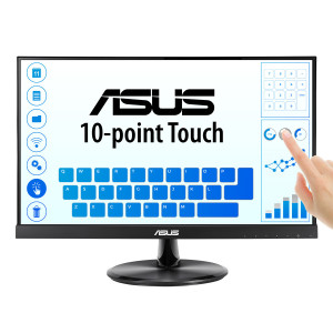 ASUS VT229H monitor de ecrã 54,6 cm (21.5") 1920 x 1080 pixels Full HD LED Ecrã táctil Preto 2