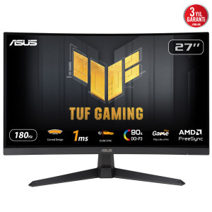 ASUS TUF Gaming VG27VQ3B monitor de ecrã 68,6 cm (27") 1920 x 1080 pixels Full HD LCD Preto