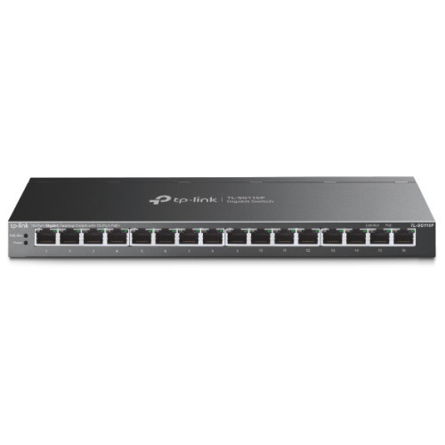 TP-Link TL-SG116P switch de rede Não-gerido Gigabit Ethernet (10 100 1000) Power over Ethernet (PoE) Preto TP-Link TL-SG116P switch de rede Não-gerido Gigabit Ethernet (10 100 1000) Power over Ethernet (PoE) Preto