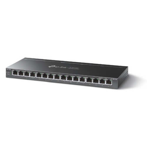 TP-Link TL-SG116P switch de rede Não-gerido Gigabit Ethernet (10 100 1000) Power over Ethernet (PoE) Preto TP-Link TL-SG116P switch de rede Não-gerido Gigabit Ethernet (10 100 1000) Power over Ethernet (PoE) Preto