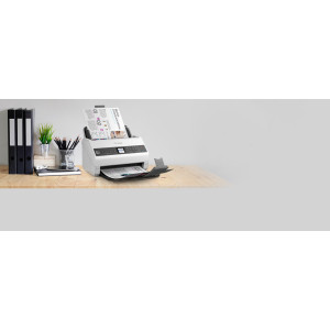 Epson DS-730N Scanner com alimentação por folhas 600 x 600 DPI A4 Preto, Cinzento 2