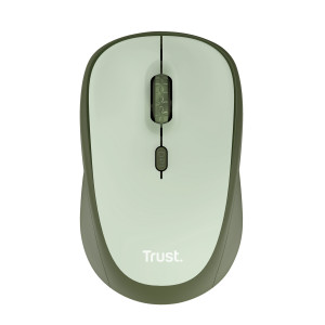 Trust Yvi+ rato Escritório Mão direita RF Wireless Ótico 1600 DPI