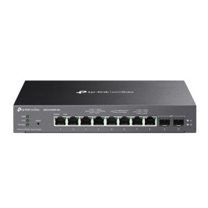 TP-Link Omada SG2210XMP-M2 switch de rede Gerido L2 L2+ 2.5G Ethernet (100 1000 2500) Power over Ethernet (PoE) Montagem em