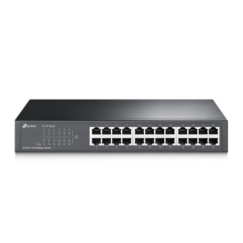 TP-Link TL-SF1024D switch de rede Não-gerido Fast Ethernet (10 100) Cinzento TP-Link TL-SF1024D switch de rede Não-gerido Fast Ethernet (10 100) Cinzento