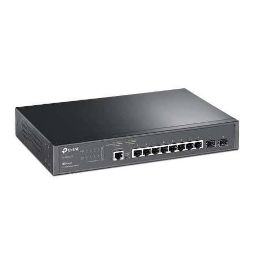 TP-Link JetStream TL-SG3210 switch de rede Gerido L2 L3 Gigabit Ethernet (10 100 1000) 1U Preto TP-Link JetStream TL-SG3210 switch de rede Gerido L2 L3 Gigabit Ethernet (10 100 1000) 1U Preto