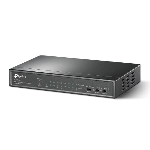 TP-Link TL-SF1009P switch de rede Não-gerido Fast Ethernet (10 100) Power over Ethernet (PoE) Preto TP-Link TL-SF1009P switch de rede Não-gerido Fast Ethernet (10 100) Power over Ethernet (PoE) Preto