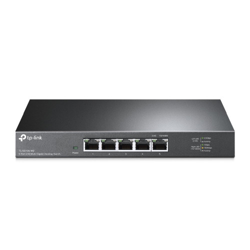 TP-Link TL-SG105-M2 switch de rede Não-gerido 2.5G Ethernet (100 1000 2500) Preto TP-Link TL-SG105-M2 switch de rede Não-gerido 2.5G Ethernet (100 1000 2500) Preto