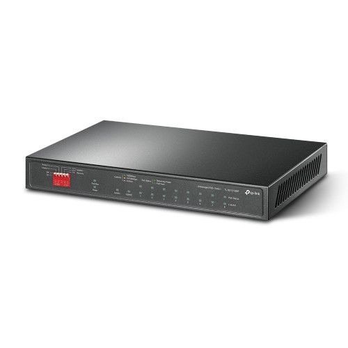 TP-Link TL-SG1210MP switch de rede Não-gerido Gigabit Ethernet (10 100 1000) Power over Ethernet (PoE) Preto