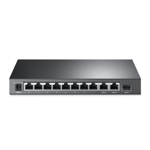 TP-Link TL-SG1210MP switch de rede Não-gerido Gigabit Ethernet (10 100 1000) Power over Ethernet (PoE) Preto