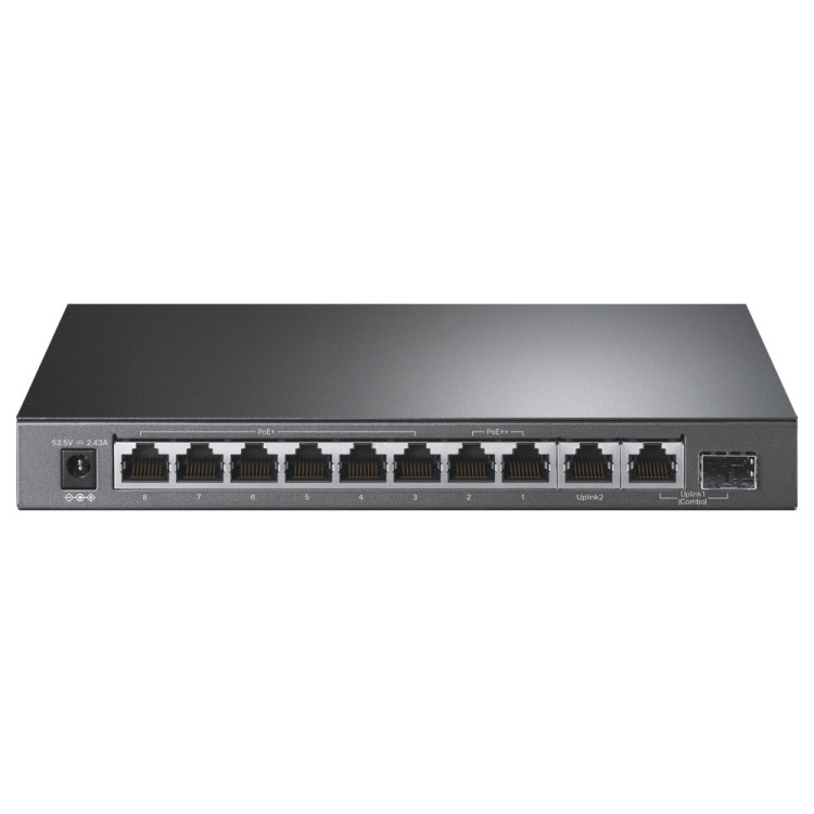 TP-Link TL-SG1210PP switch de rede Não-gerido Gigabit Ethernet (10 100 1000) Power over Ethernet (PoE) Preto