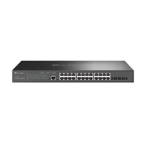 TP-Link Omada SG3428XMP switch de rede Gerido L2+ Gigabit Ethernet (10 100 1000) Power over Ethernet (PoE) 1U Preto TP-Link Omada SG3428XMP switch de rede Gerido L2+ Gigabit Ethernet (10 100 1000) Power over Ethernet (PoE) 1U Preto